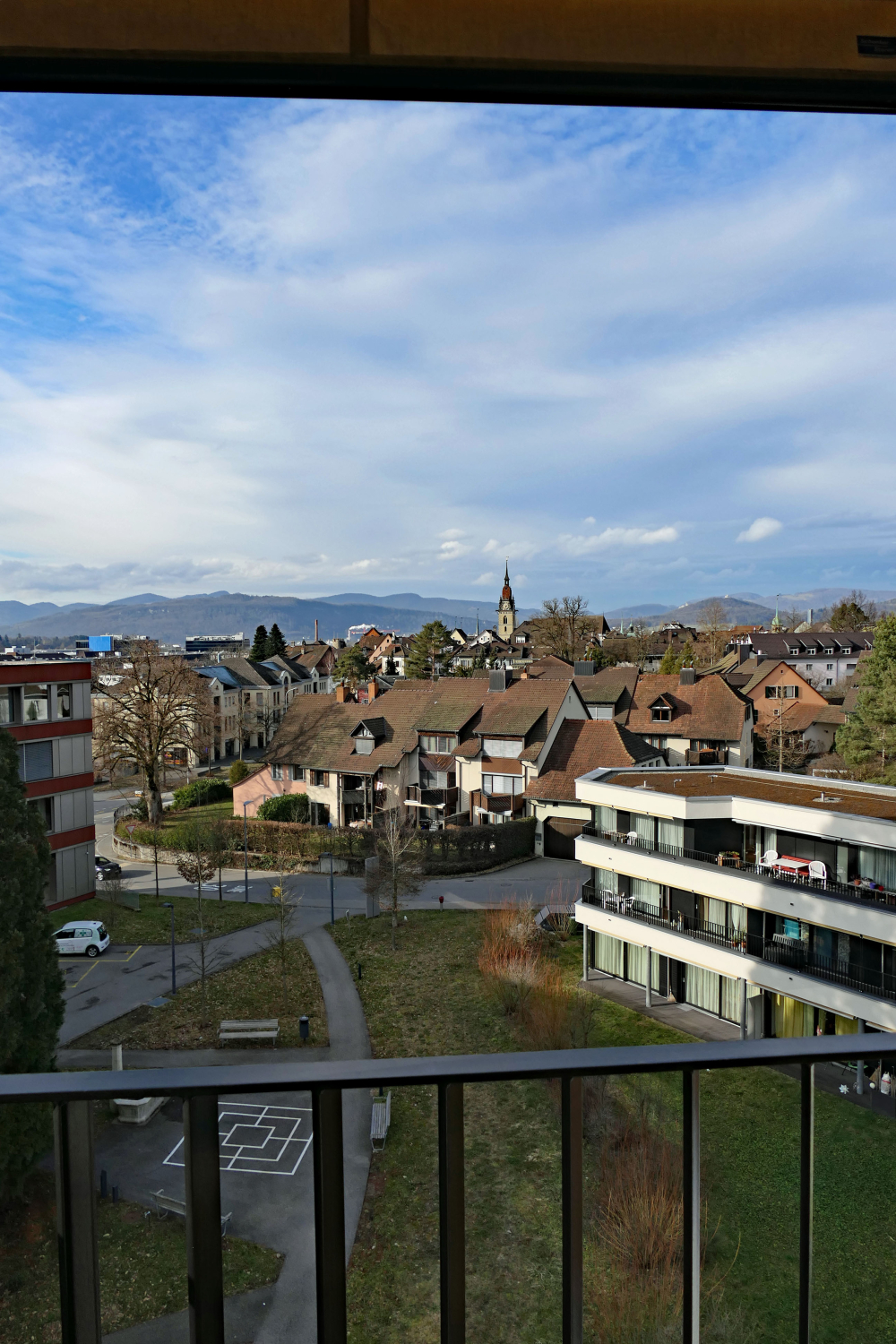 Ausblick Richtung Altstadt von der Wohnung 34 aus